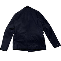 All Saints Navy Duffle Pea Coat (XL)