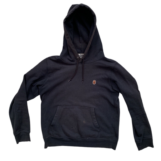 BAPE Black Spellout Hoodie (S)