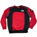 The North Face Red Black White and Burgundy Multi Colour Jumper (M)