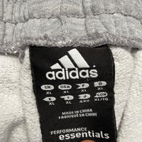 Adidas Performance Essentials Grey and Navy Baggy Joggers (XL)