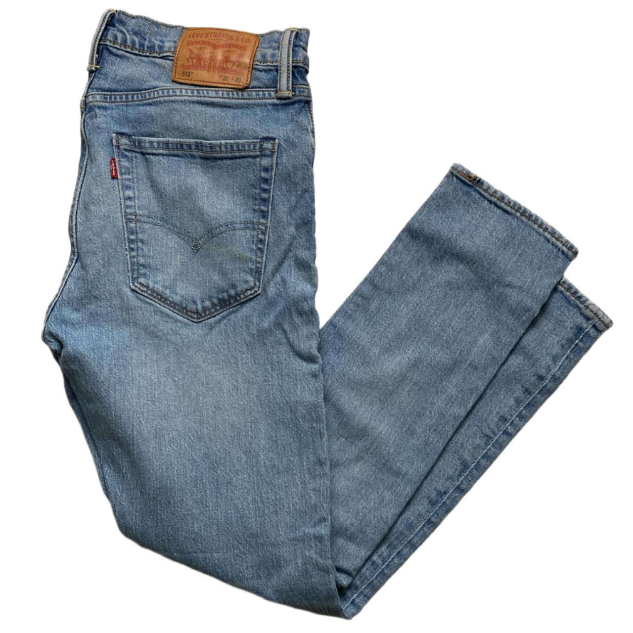 Levis 512 Slim Light Blue Jeans (32W)