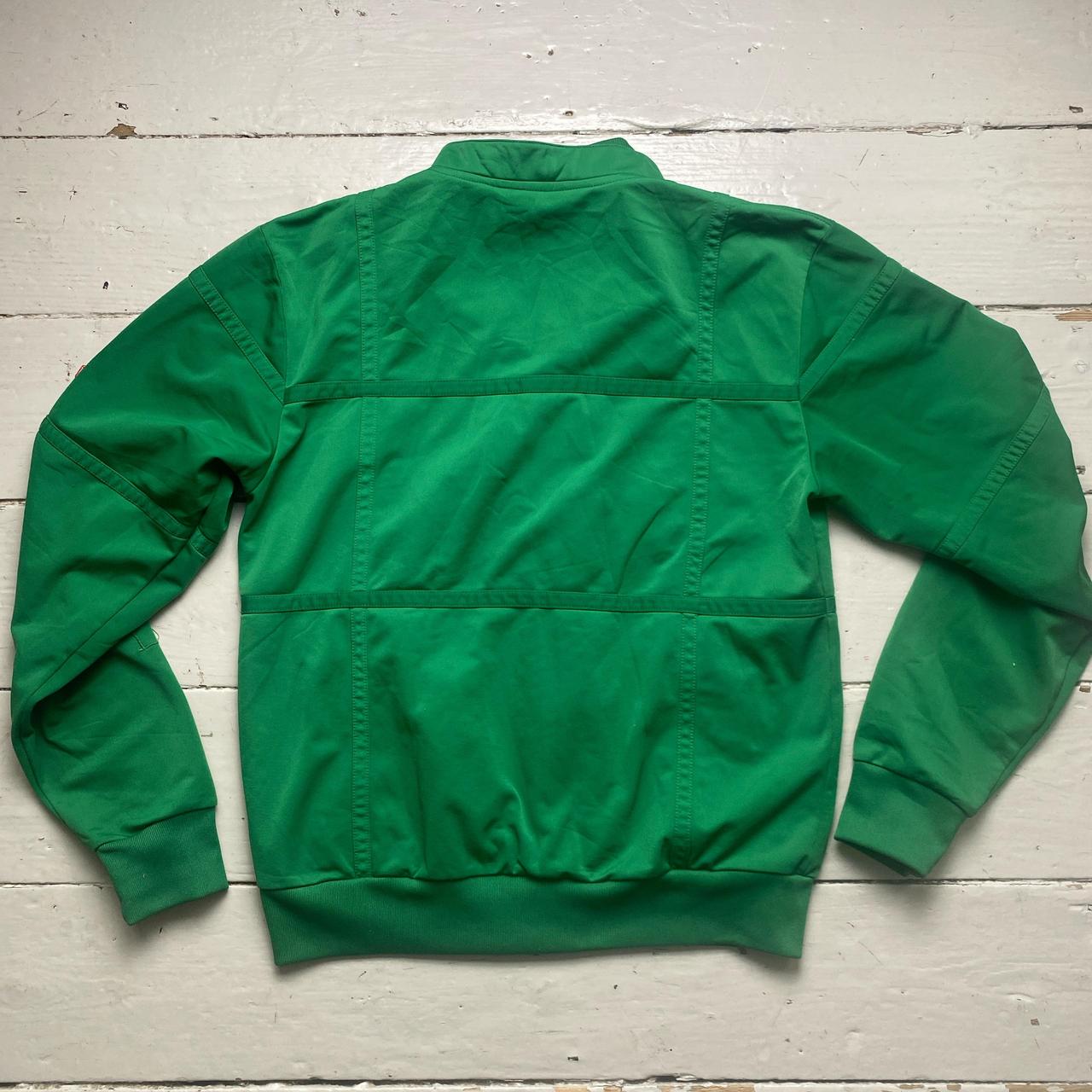 Carhartt WIP Outdoor Gear Green and Red Patch Jacket