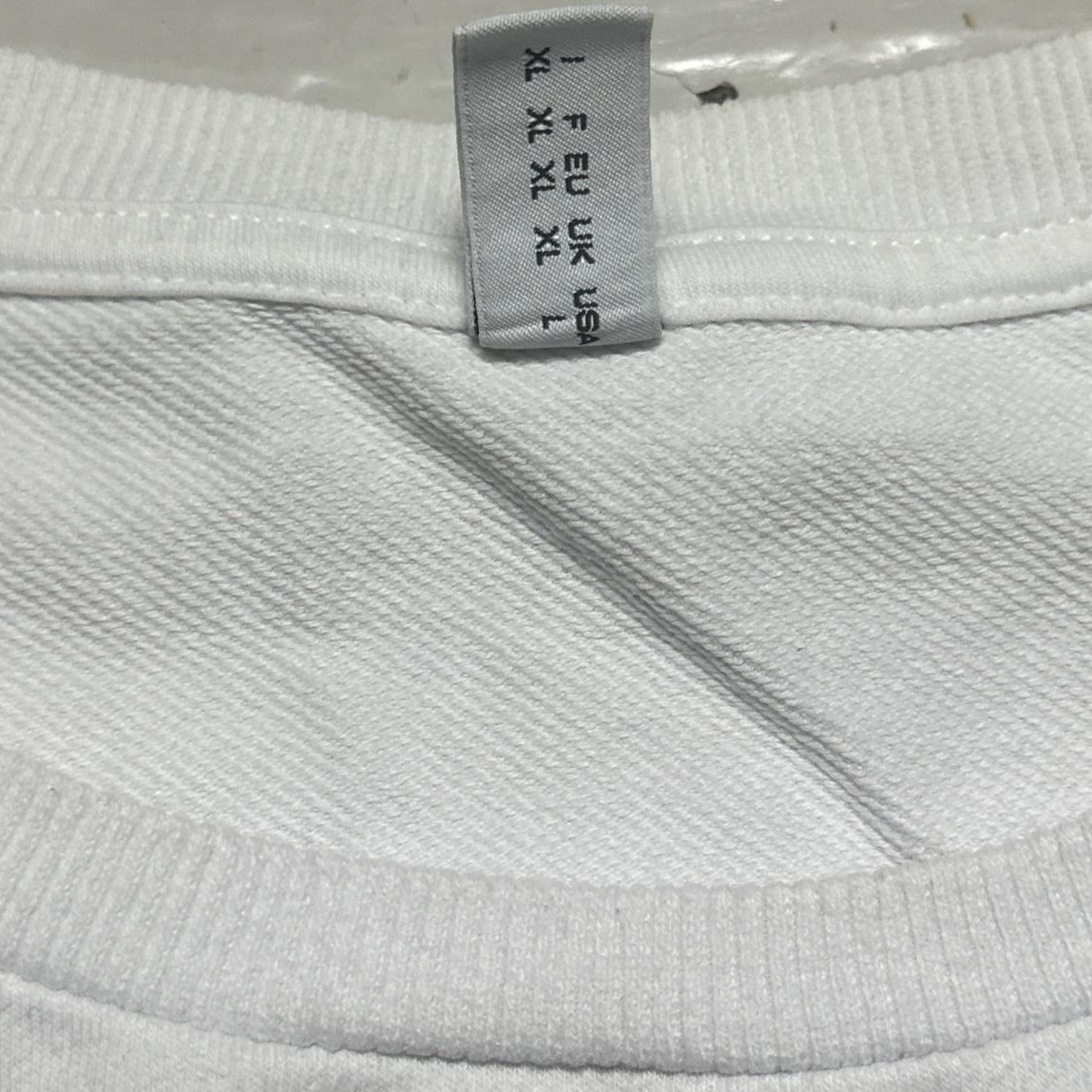 Moschino Underwear White Jumper (XL)