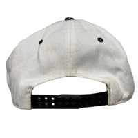 Raw Blue Rasta Lion White and Black Snapback Cap