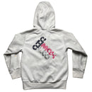 Nike Air Max LTD Vintage Womens White and Pink Hoodie (S)