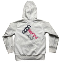 Nike Air Max LTD Vintage Womens White and Pink Hoodie (S)