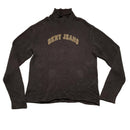 DKNY Vintage Heavy Cable Knit Brown Jumper (XL)