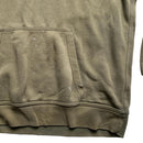 Nike Olive Green and Black Swoosh Hoodie (L)