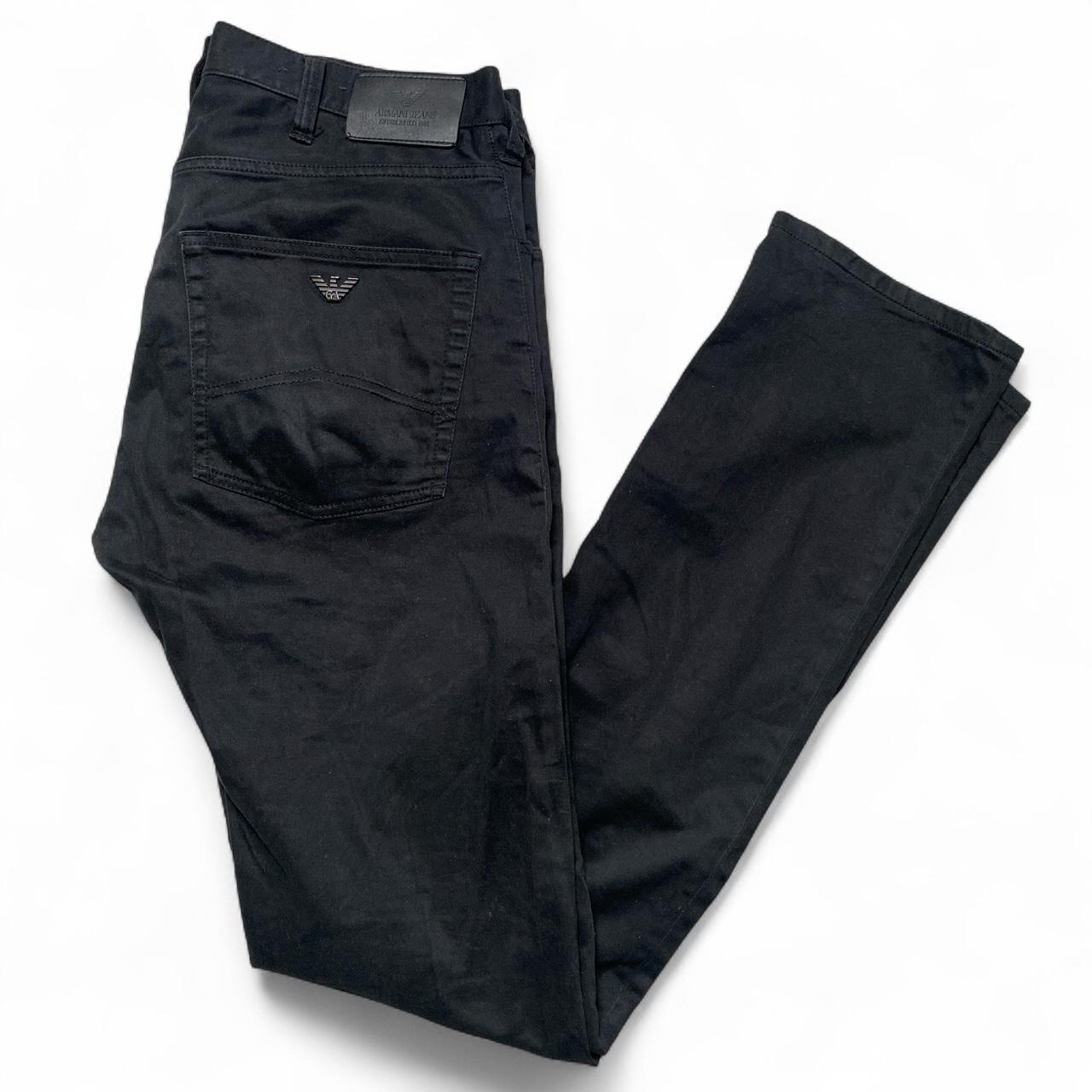 Armani Black Slim Jeans (30W)