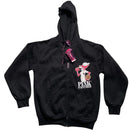 Pink Panther Vintage 2006 Hoodie Black and Pink (S)