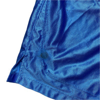 Jordan Vintage Mesh Baby Blue and Yellow Basketball Shorts (XL)