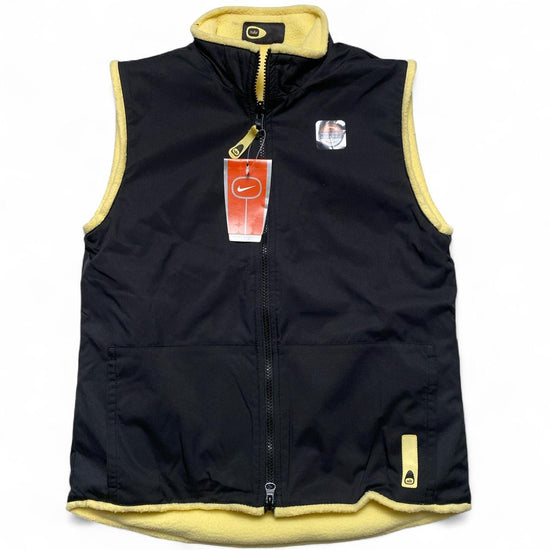 Nike y2k Vintage Reversivle Fleece and Nylon Gilet (S)