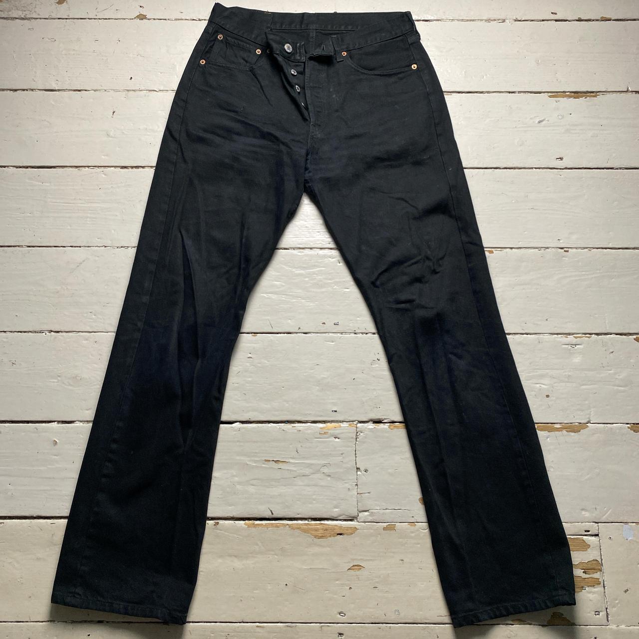 Levis 501 Vintage Black Baggy Jeans