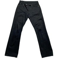Levis 501 Vintage Black Baggy Jeans (32W)