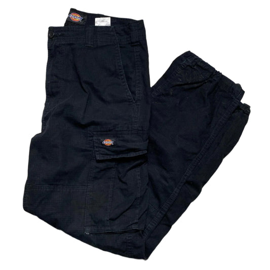Dickies Black Cargo Trousers (W 30)