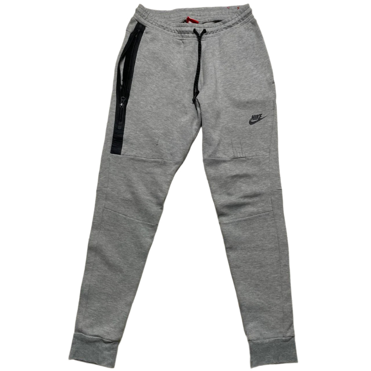 Nike Grey and Black Tech Fleece Bottoms (S)