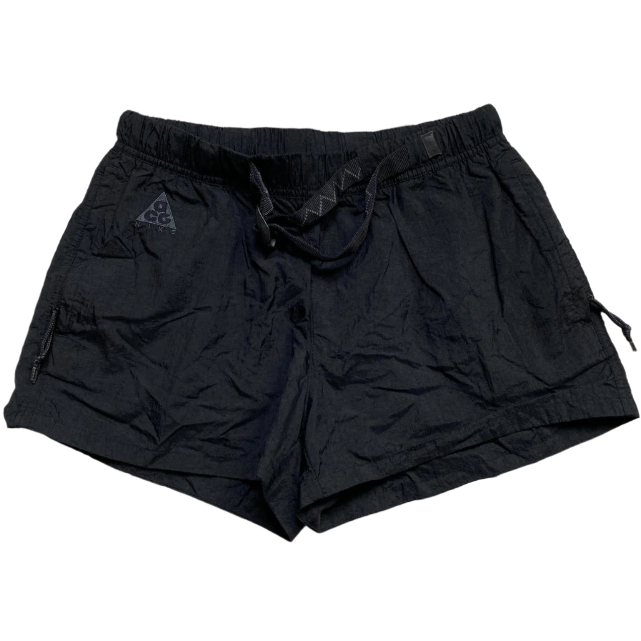Nike ACG Black Nylon Shell Short Shorts (S)