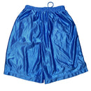 Jordan Vintage Mesh Baby Blue and Yellow Basketball Shorts (XL)