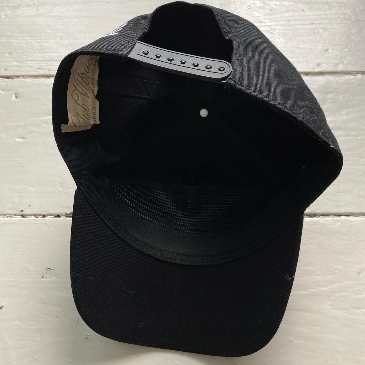 Club Ultrace Vintage Black and White Winners Racing Cap