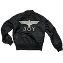 BOY London Black and White Bomber Jacket (XS)