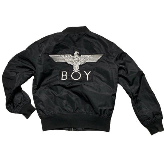 BOY London Black and White Bomber Jacket (XS)