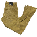 G Star Beige Corduroy Twisted Jeans (36W)