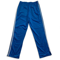 Adidas Originals Blue and White Tracksuit Bottoms (M)