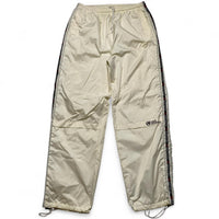 Ecko Unltd Cream Shell Trackpant Baggy Bottoms (XL)