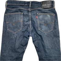 Levis 511 Navy Slim Fit Jeans (W 32)