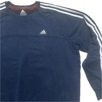 Adidas Performance Essentials Navy and White Jumper (XL)