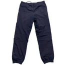 Adidas Navy and Grey Shell Trackpant Baggy Nylon Bottoms (S)