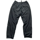 Nike Black and White Swoosh Shell Trackpant Baggy Bottoms (L)
