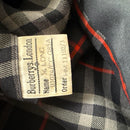 Burberrys Burberry Navy Novacheck Trench Coat (XL)