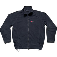 Berghaus Black Fleece Zip Jumper (XL)