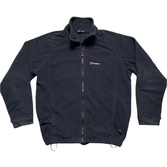 Berghaus Black Fleece Zip Jumper (XL)