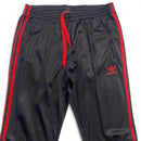 Adidas Originals Black and Red Tracksuit Bottoms (M)