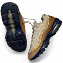 Nike Air Max 95 Brown Cream and Navy Trainers (UK 9)