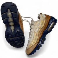 Nike Air Max 95 Brown Cream and Navy Trainers (UK 9)