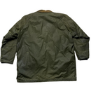 Burberry Burberrys Khaki Green Oilskin Long Trench Coat (XL)