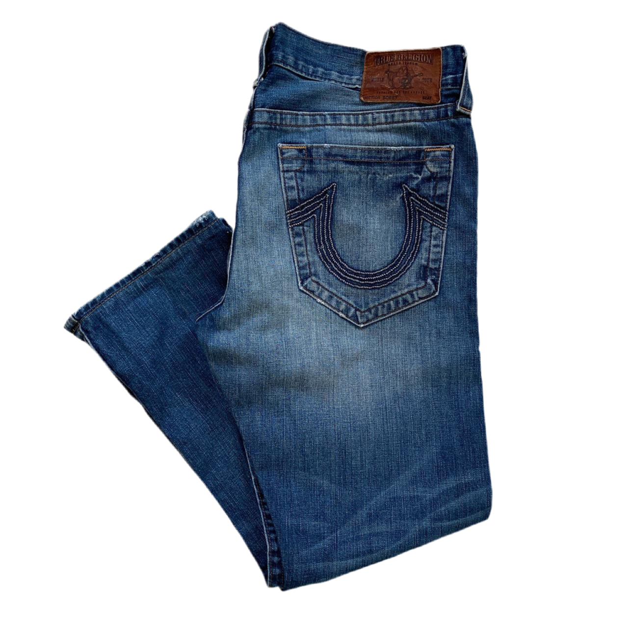 True Religion Bobby Distressed Jeans (34W)