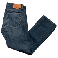 Levis 501 Navy Baggy Jeans (34W)