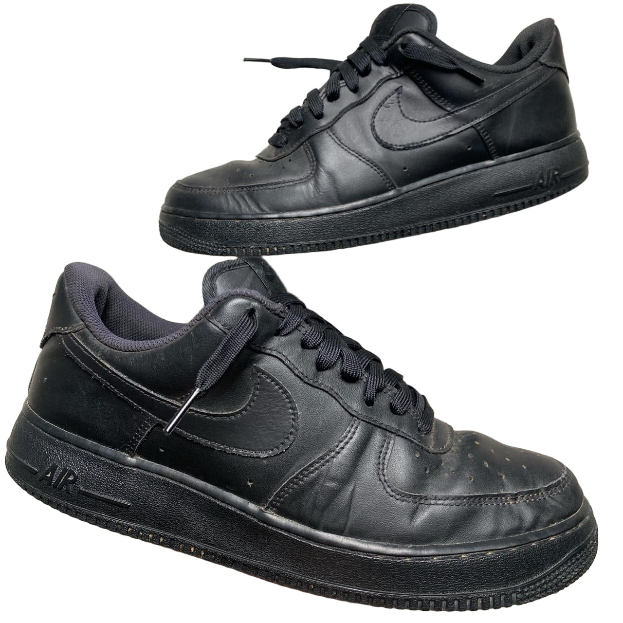 Nike Air Force 1 Black (UK 9)