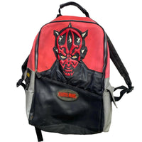 Darth Maul Star Wars Vintage Black and Red Backpack Bag