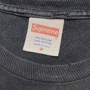 Supreme Montage 2012 Who Am I Vintage Grey and White T Shirt (M)
