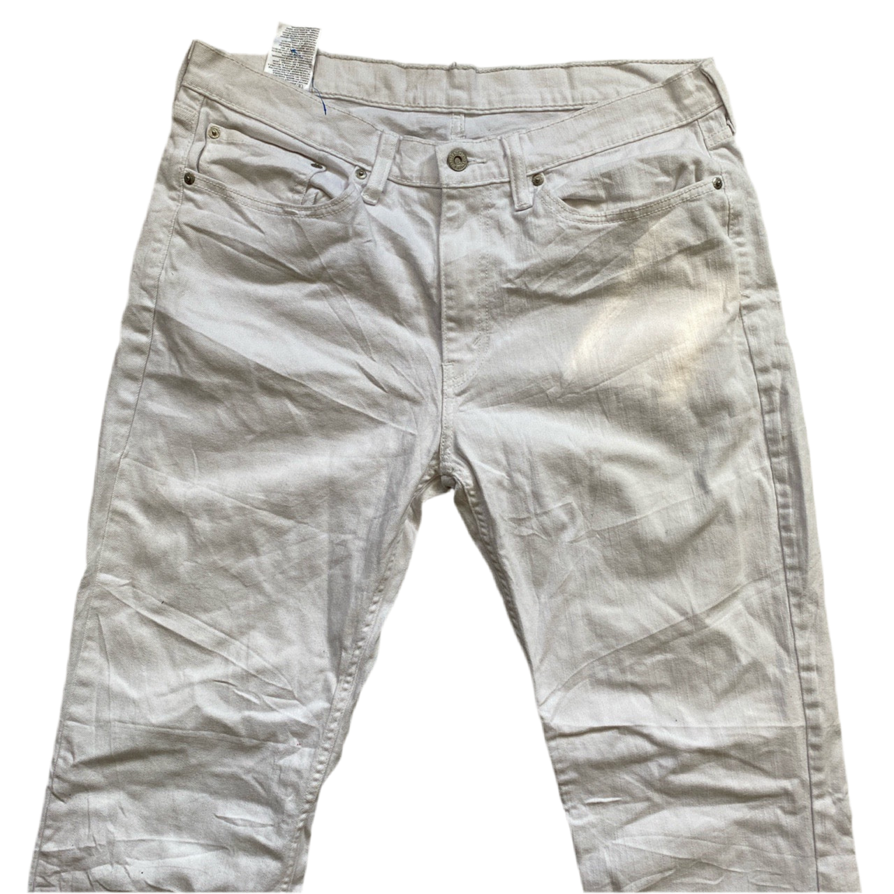 Levis 514 White Jeans (36W)