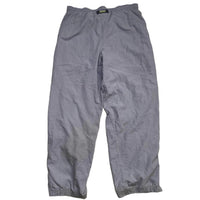 Nike Air Max Vintage y2k Grey and Black Shell Trackpant Bottoms (L)
