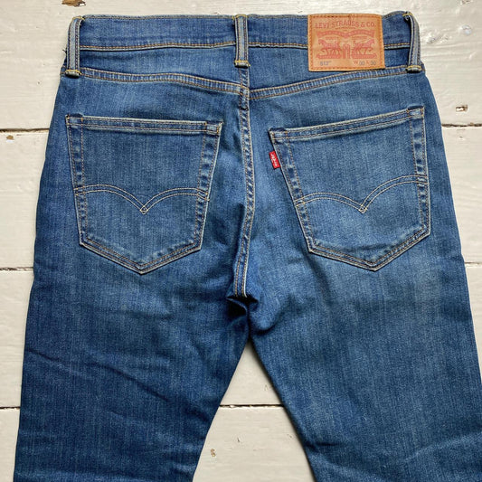 Levis 512 Navy Slim Jeans