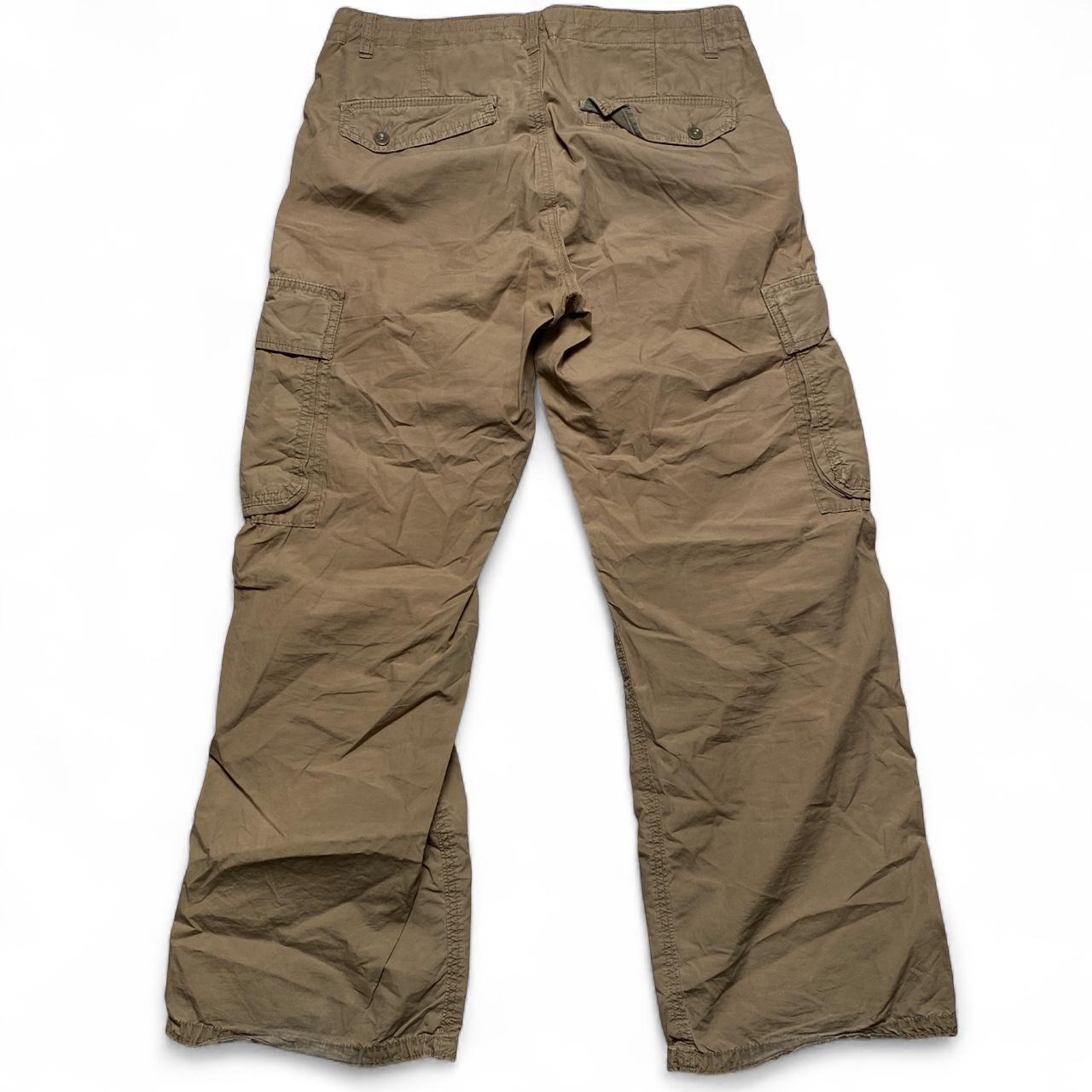 GAP Lightweight Sand Brown Cargo Trousers (32W)