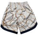 Palace Chains Basketball Mesh Shorts White (M)