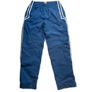 Nike Vintage Blue and White Shell Trackpant Bottoms (M)